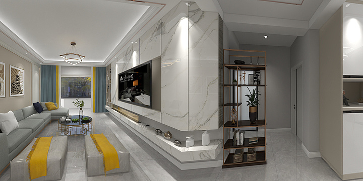 邢台装修大管家-韵州世纪城6-1-1003-装修设计方案