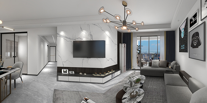 艺沫-湖畔花园10座602房-装修设计方案