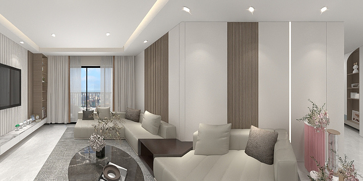 岑晓云-陆川梧桐墅效果图.dwg-装修设计方案