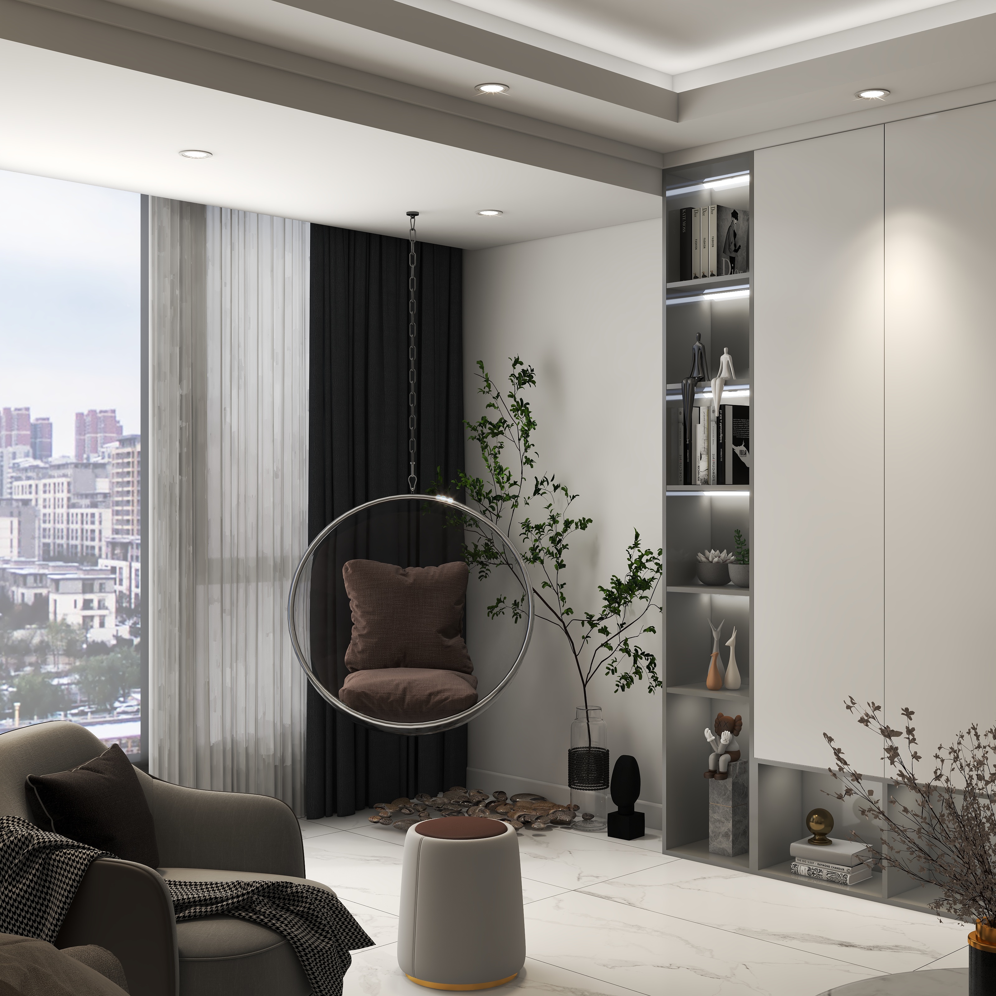 至爱装饰高端设计中心-财苑广场-装修设计方案