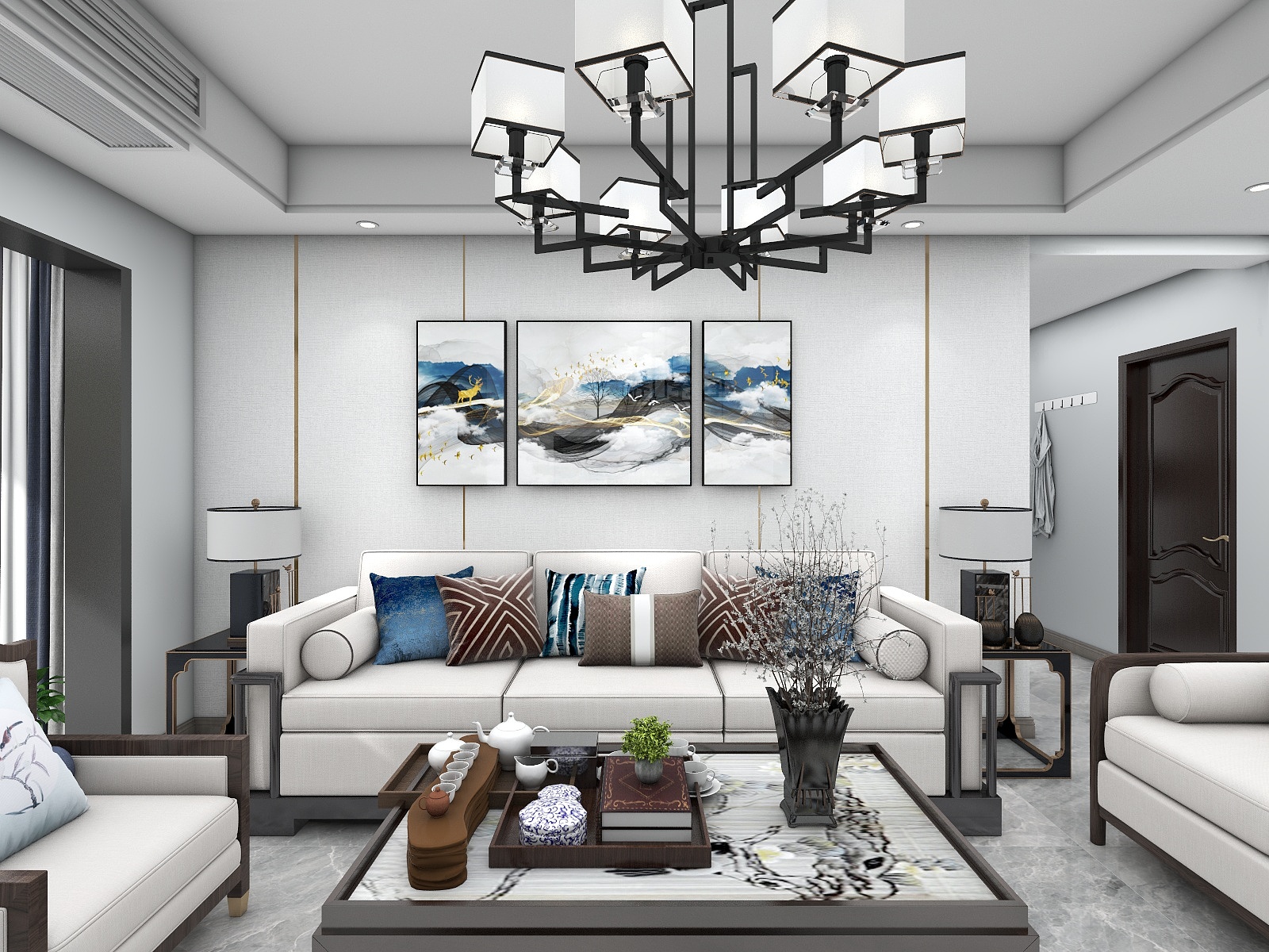 筑梦人装饰-新中式风-装修设计方案