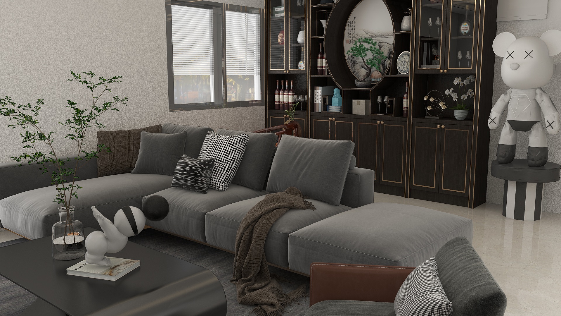 aaa哒哒哒-143.71平现代简约风装修效果图