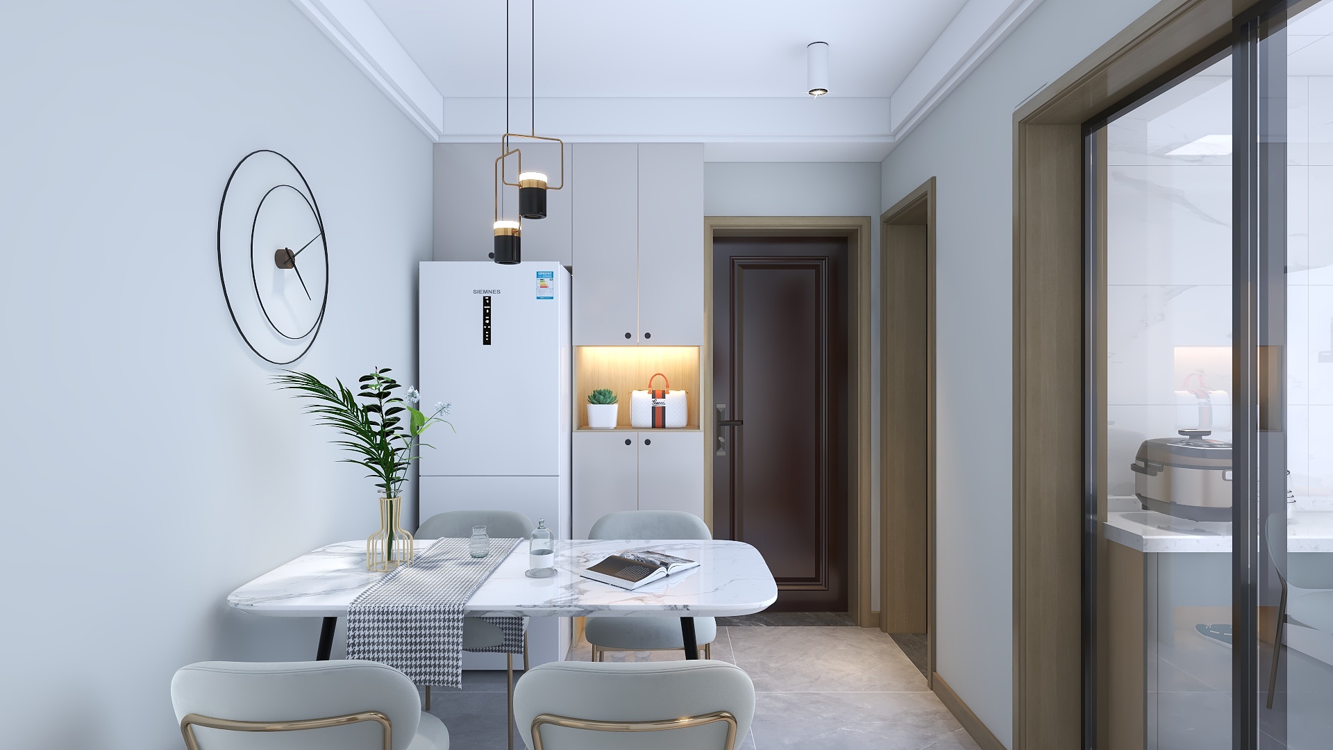 刘安明-两居室旧房改造-朝晖7区装修效果图