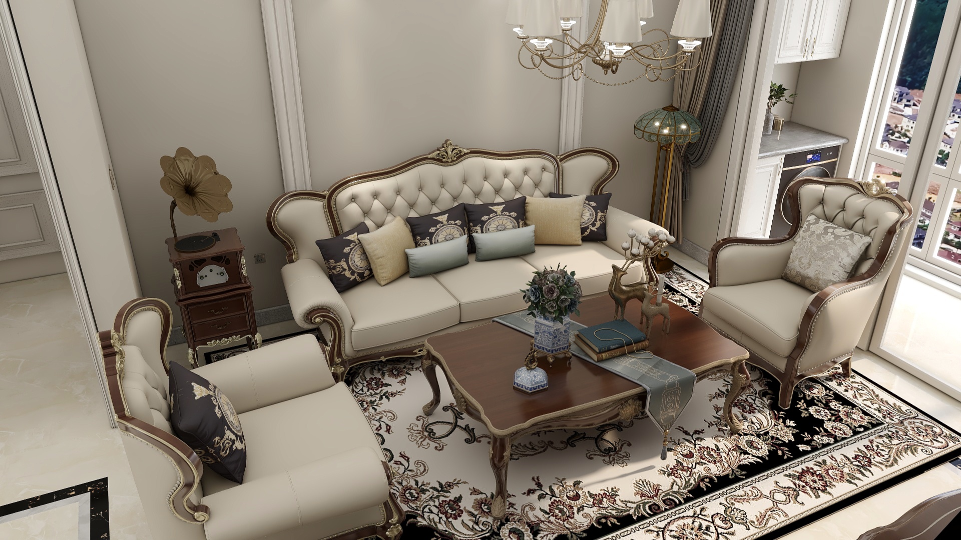 宋设计个人号-玉兰公馆-新古典-装修设计方案