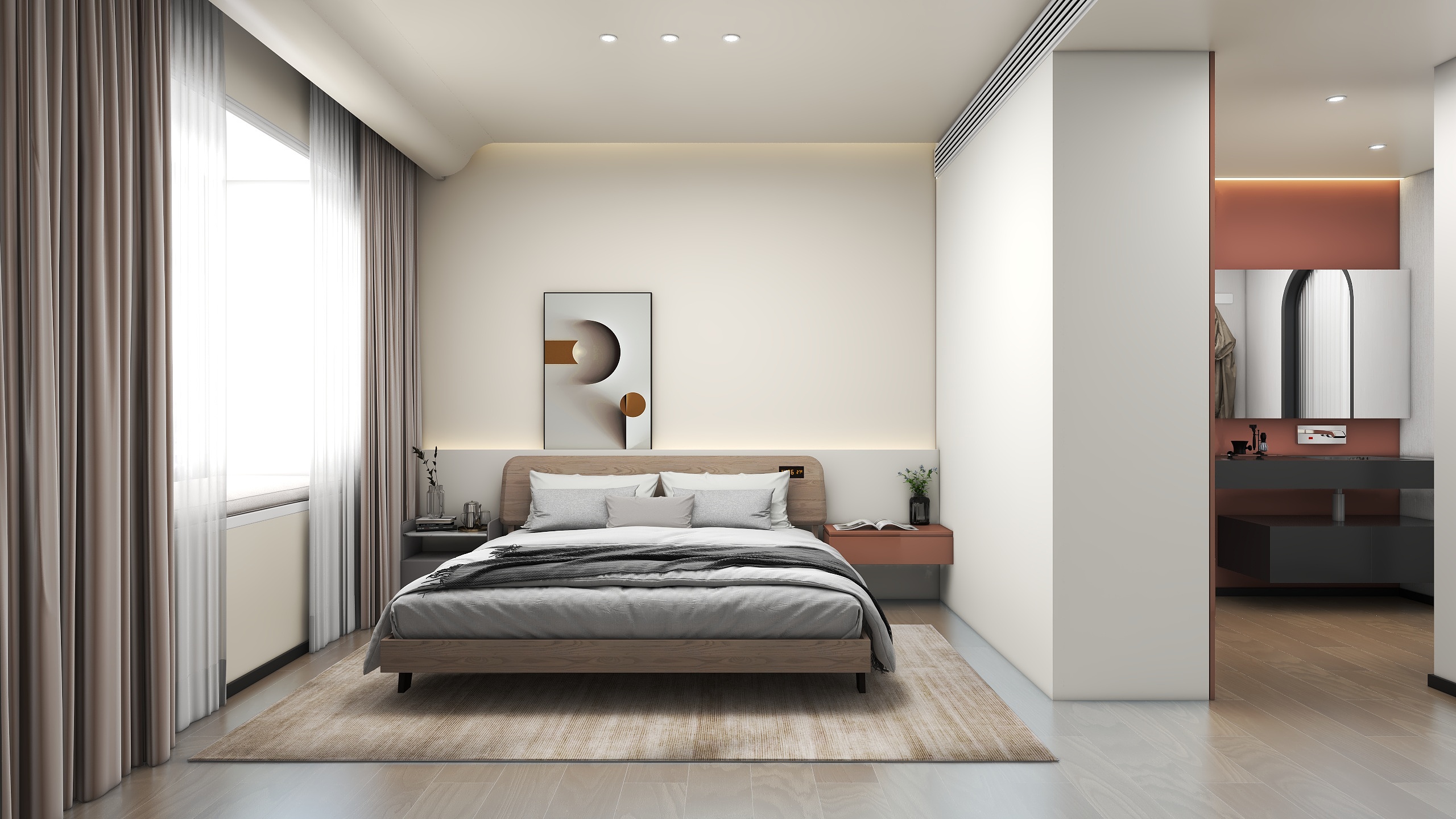 一梦空间-欧洲城卧室-装修设计方案