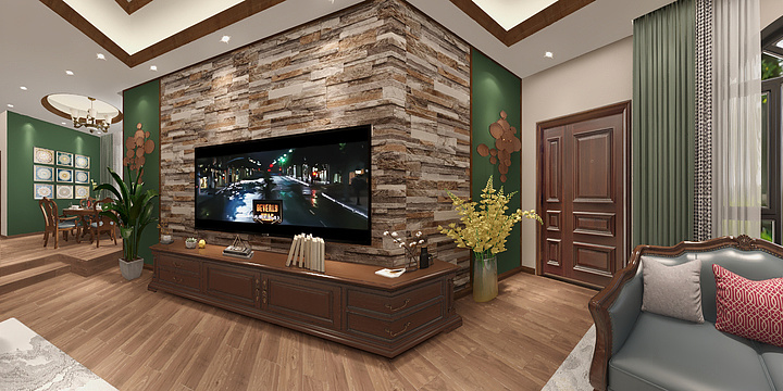 自家装饰.幸福家软装馆维-东南亚风格-装修设计方案