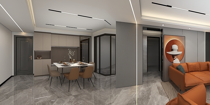 恒熙装饰席鑫-恒安华府-装修设计方案