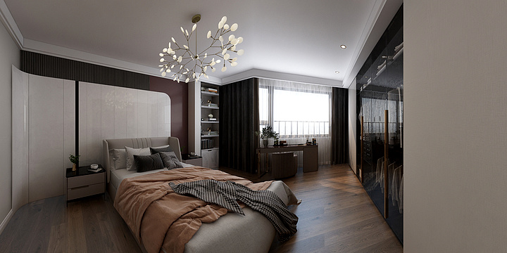 周霖_-阔景幻变跃层H4-装修设计方案