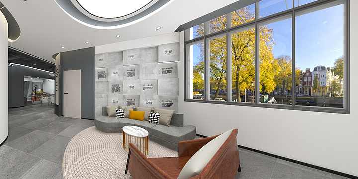 设计甘鑫-北屯市惟一影视文化传媒有限公司-装修设计方案