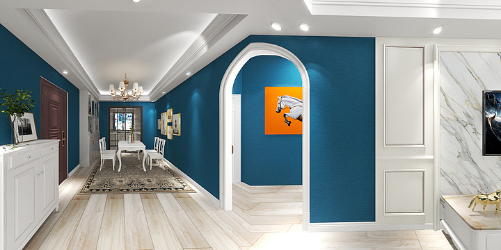 阿地力设计师-晨光佳苑-装修设计方案