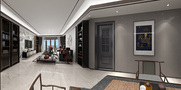 星智装饰设计-K茶-装修设计方案