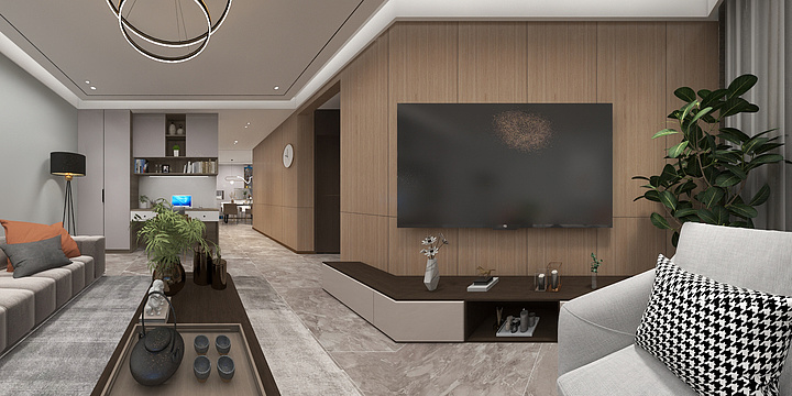 艾迪设计中心-105户型-装修设计方案