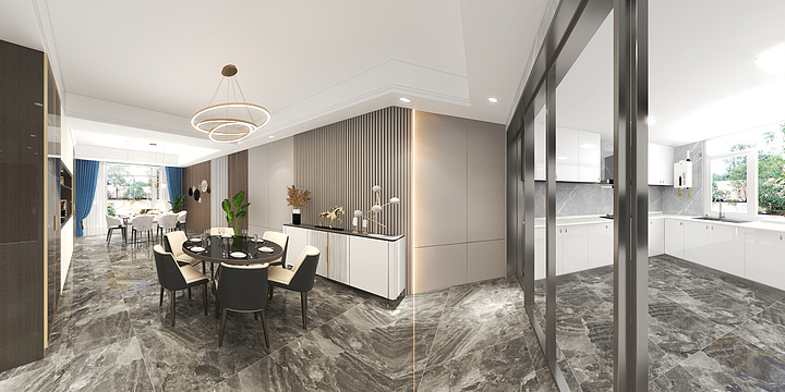 徐鹏整装全案设计-祥生麒麟府3#.dwg-装修设计方案