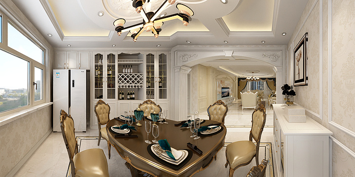 Betsyway-碧海馨苑欧式-装修设计方案