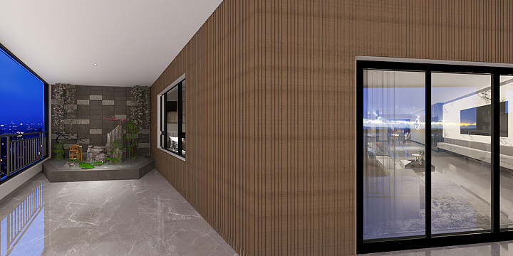 杰岚-临安花语澄效果图-装修设计方案