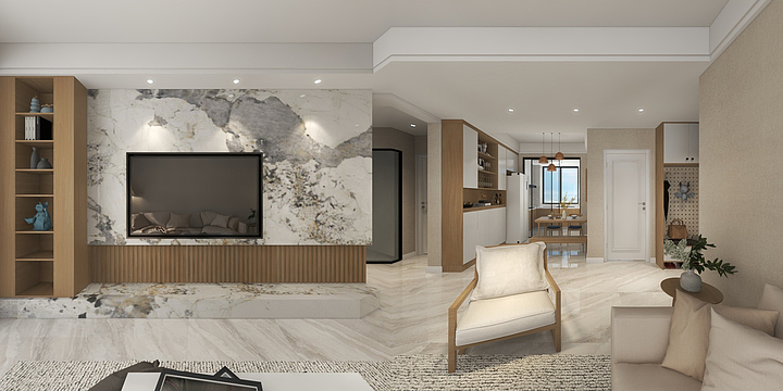 一一DESIGN-康达苑10-2-303第一版-装修设计方案