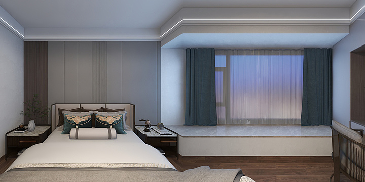 家信谭斐云-盛和园叶先生雅居-装修设计方案