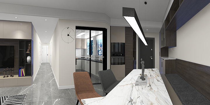 华灯初上设计-效果图-装修设计方案