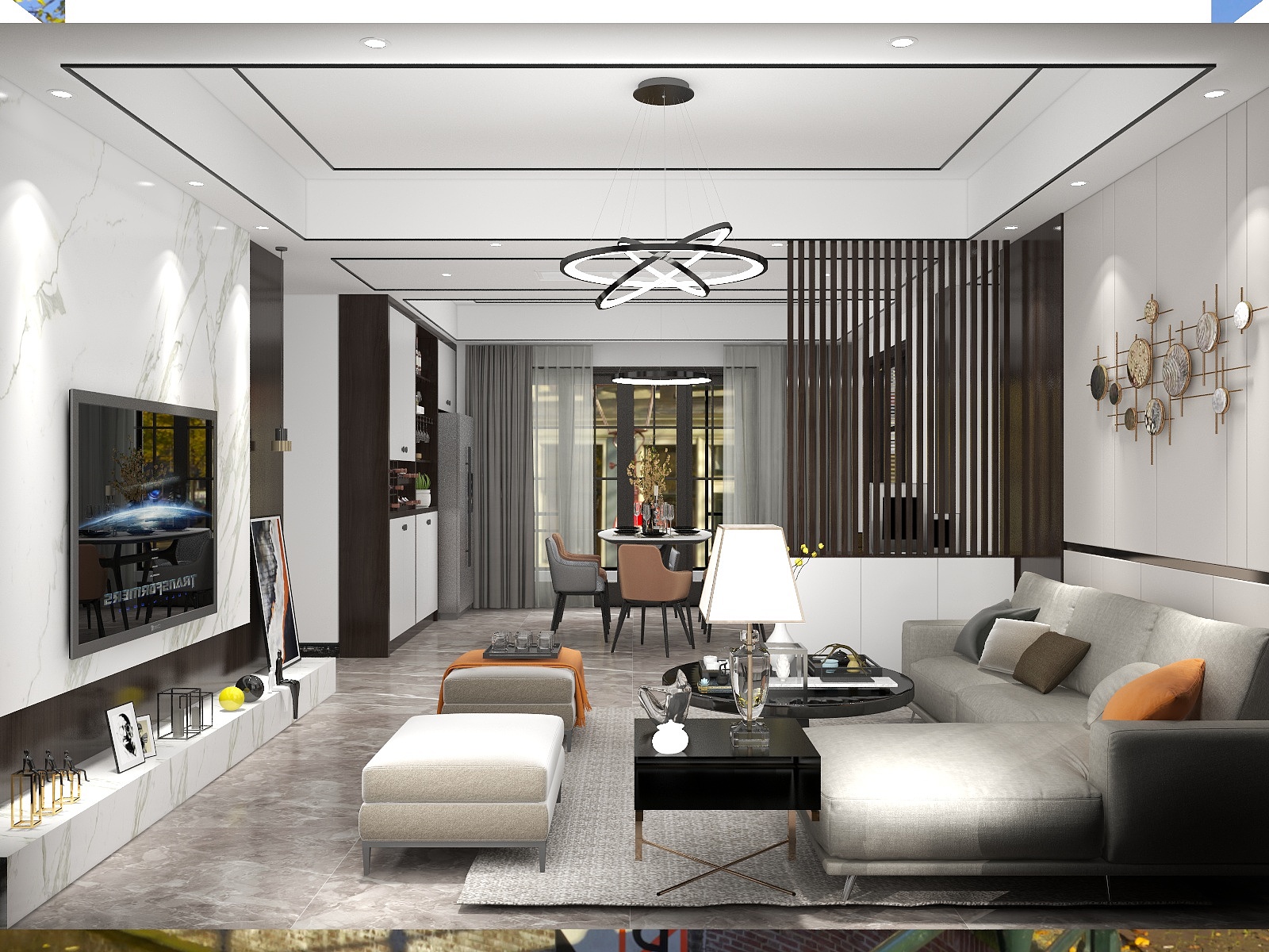 高格空间设计-现代轻奢风-装修设计方案