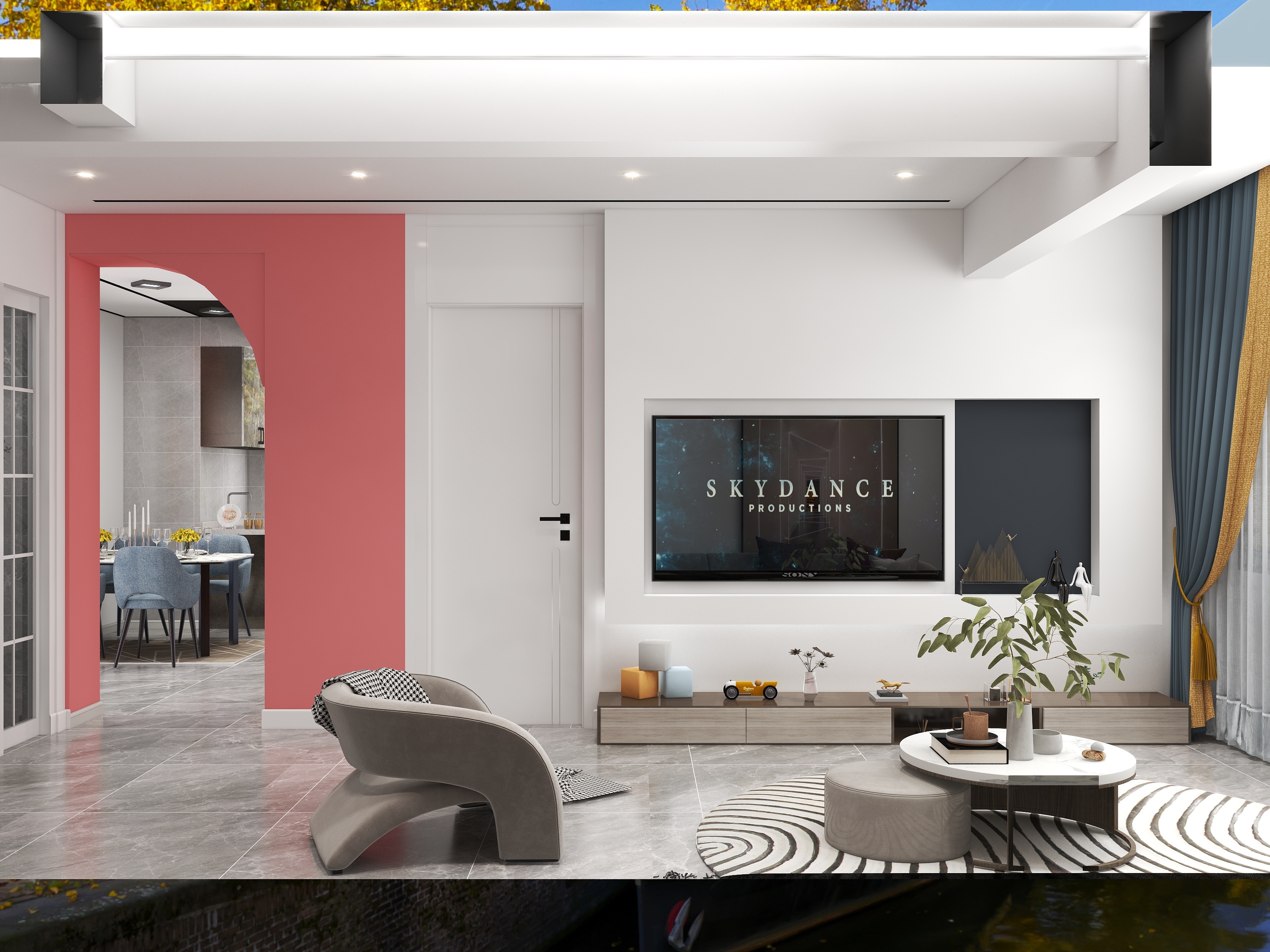 1986设计室-新块.dwg-装修设计方案