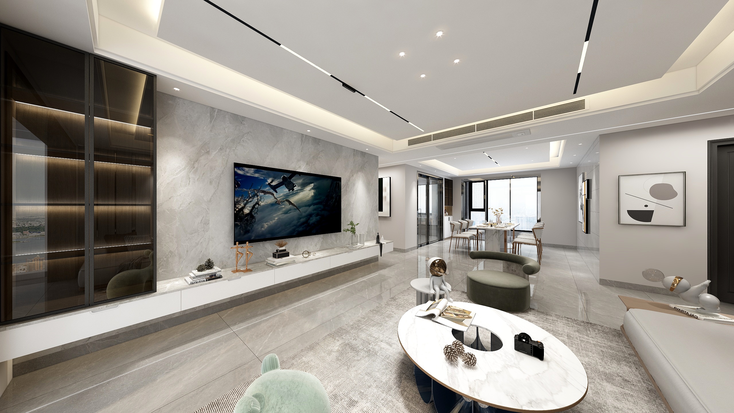 空间组合杨-中伟国际2栋B单元1506-装修设计方案