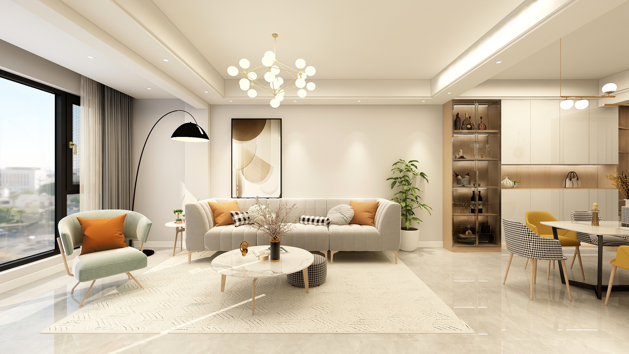 执笔画浮尘66-汇金天誉7-2004-装修设计方案