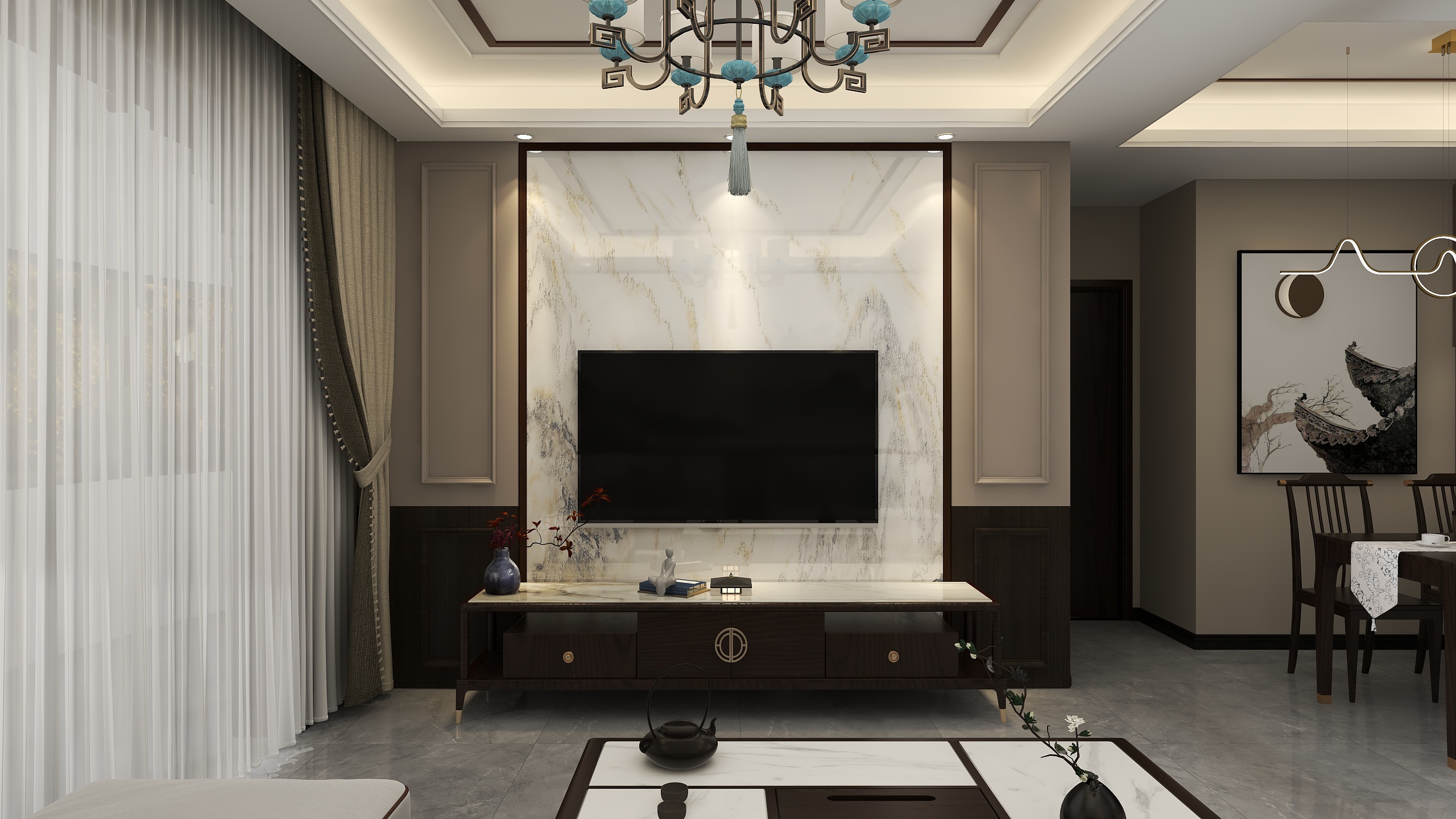 Zs琦i-新中式-装修设计方案