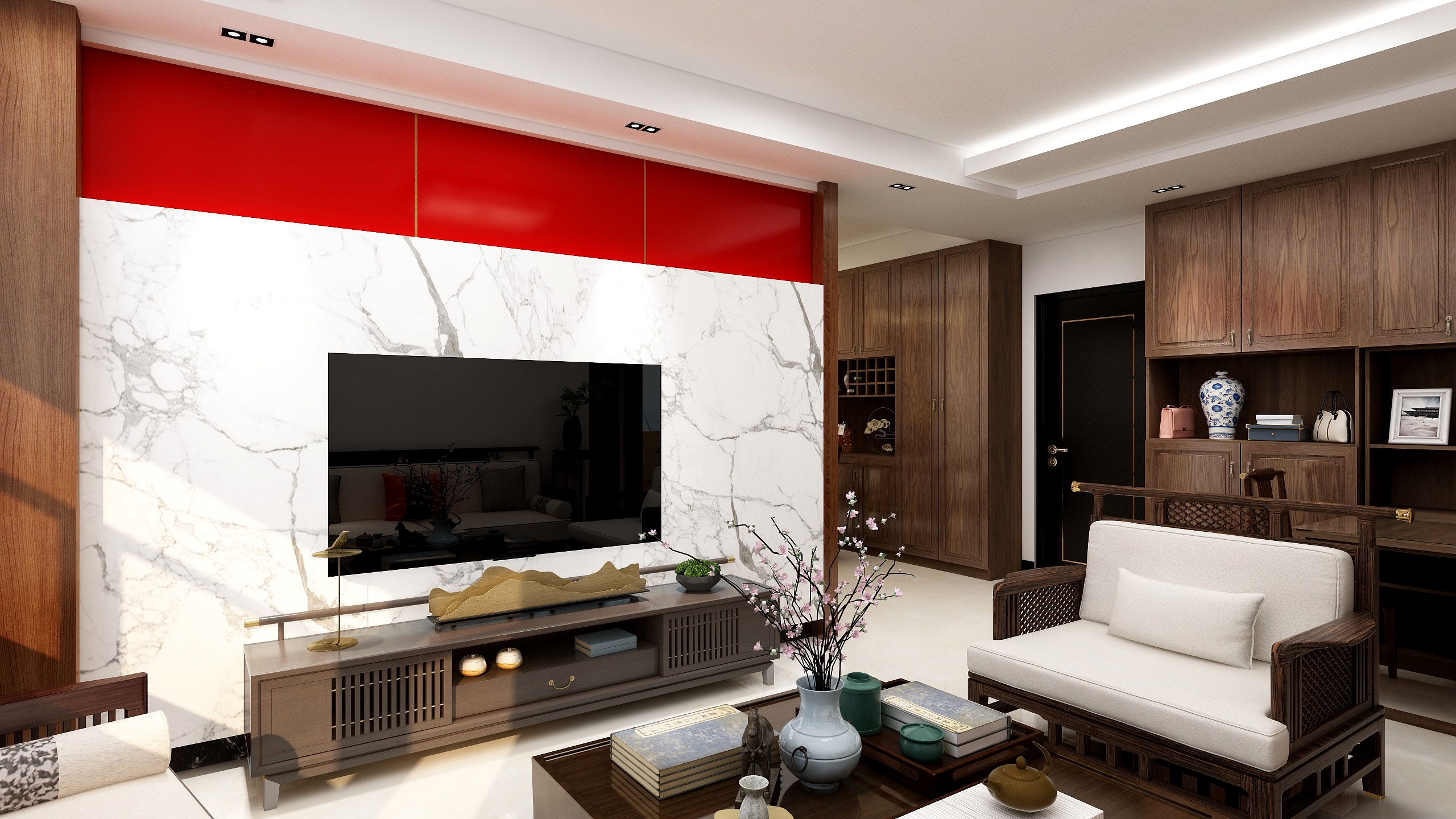 shishan072-中式风格家装改造-装修设计方案