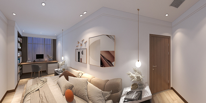 永叶空间设计-东莞常平·土塘自建房-装修设计方案