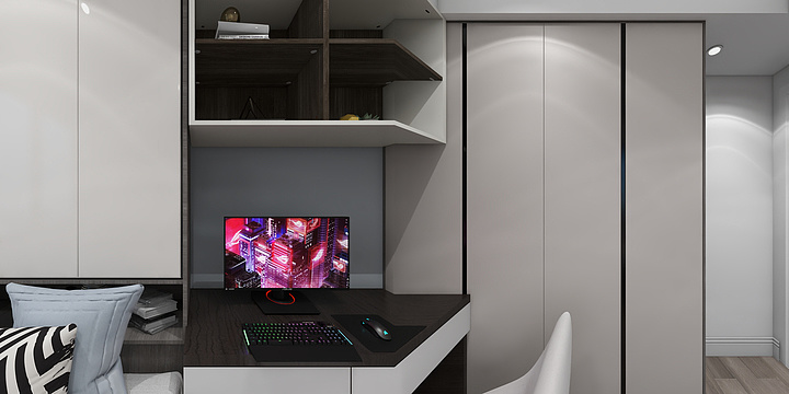 广灵馆-1-闵行效果图.dwg-装修设计方案