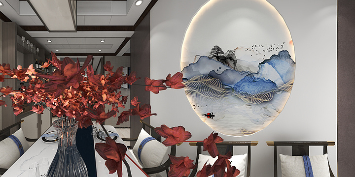 AA家装Vude-胡总新中式-装修设计方案