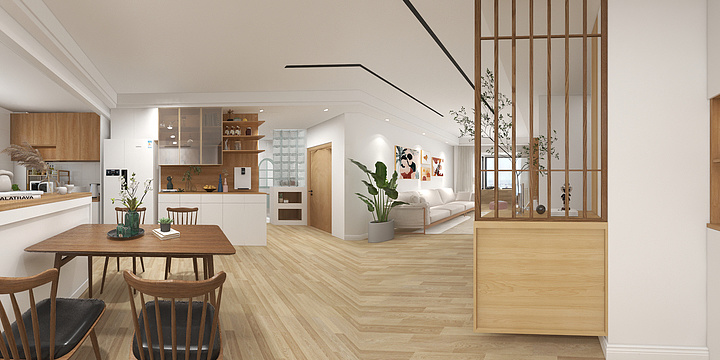 设计师阿宝设计-良家小小女-装修设计方案