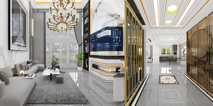 138****5018lQup-别墅~轻奢简约-装修设计方案