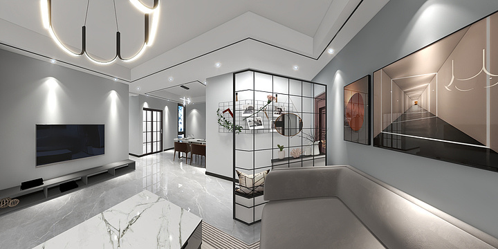 爱生活的熊老师-钻石广场  熊老师.dwg-装修设计方案