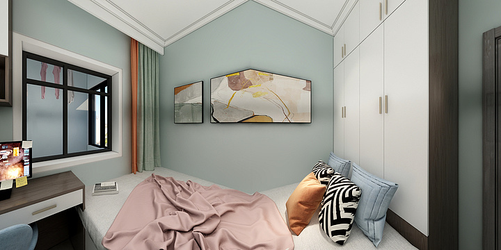 WJIA0128-爱尚新居装饰设计-牡丹花园-装修设计方案