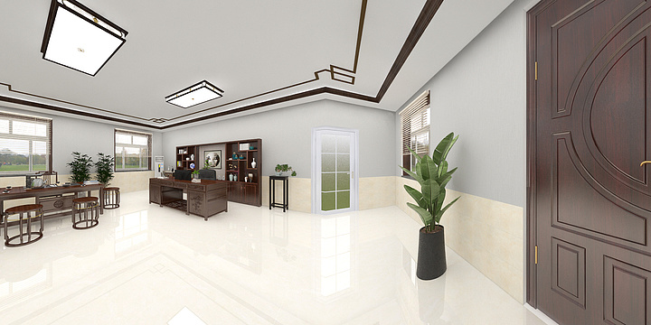 元素空间设计Yan-晨龙防水内招餐厅-装修设计方案