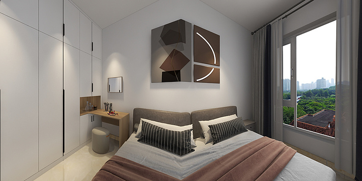 一支烟的工夫-富庭花园-装修设计方案