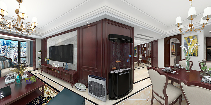 追梦DWE-香格里拉B5#601-装修设计方案