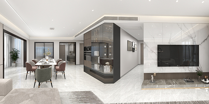 鲭子设计-中电科·八号院-装修设计方案