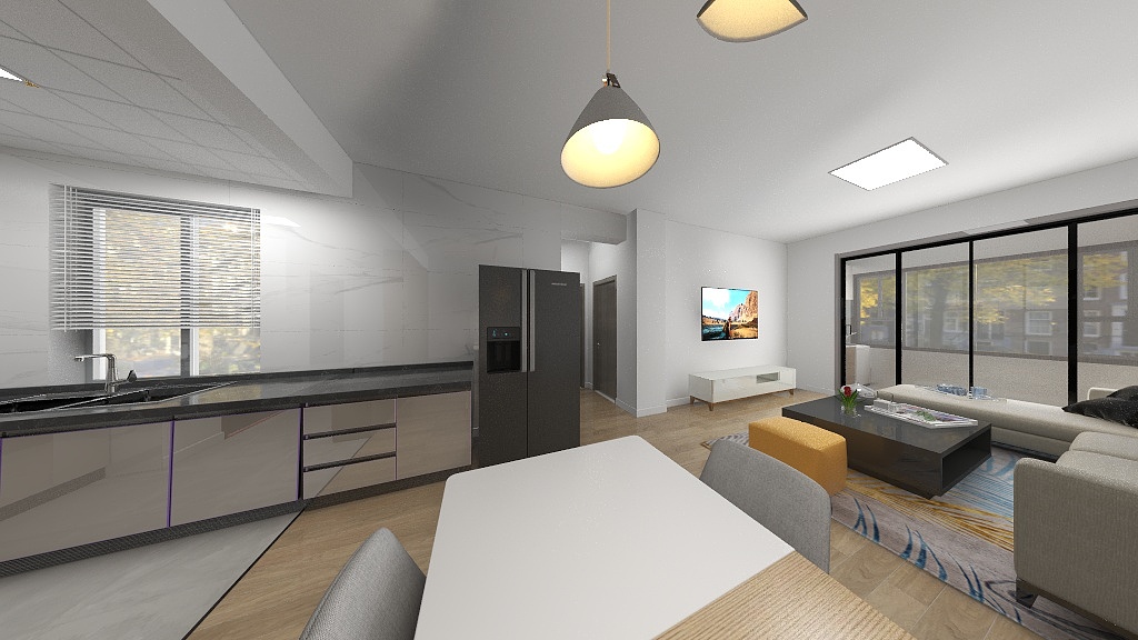 夏天AOMU-旗山新苑5#1802.dwg-装修设计方案