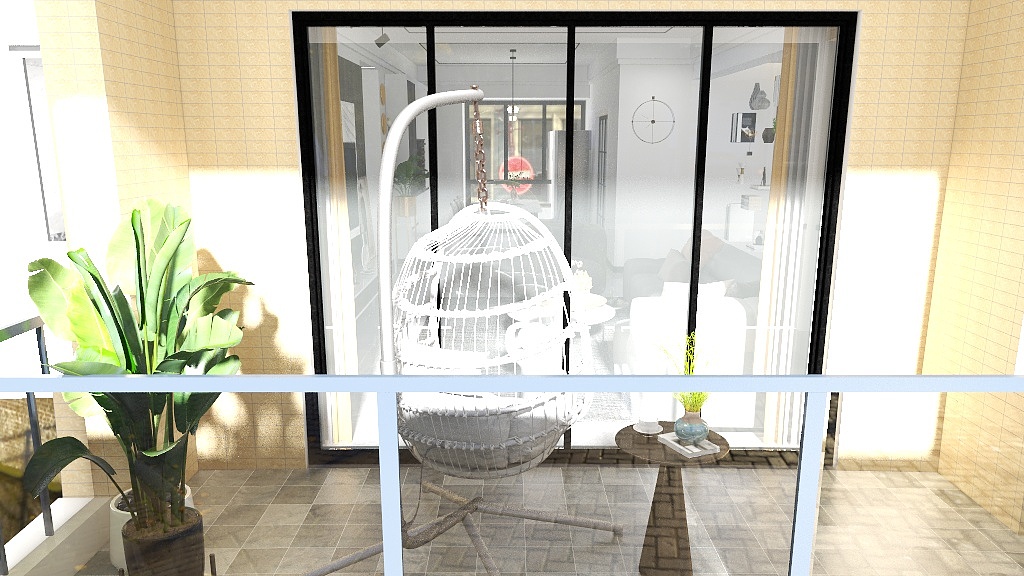 上山做核酸-模板副本-136方清新简约三居-装修设计方案