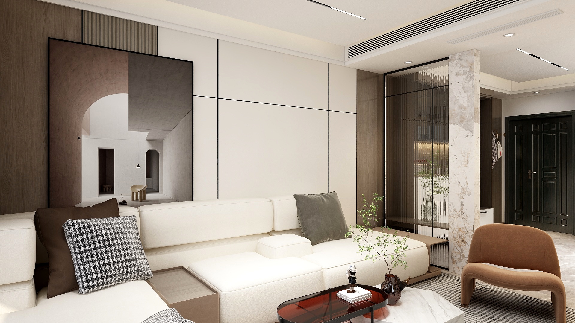 MRX1-蓝岸公馆装修效果图