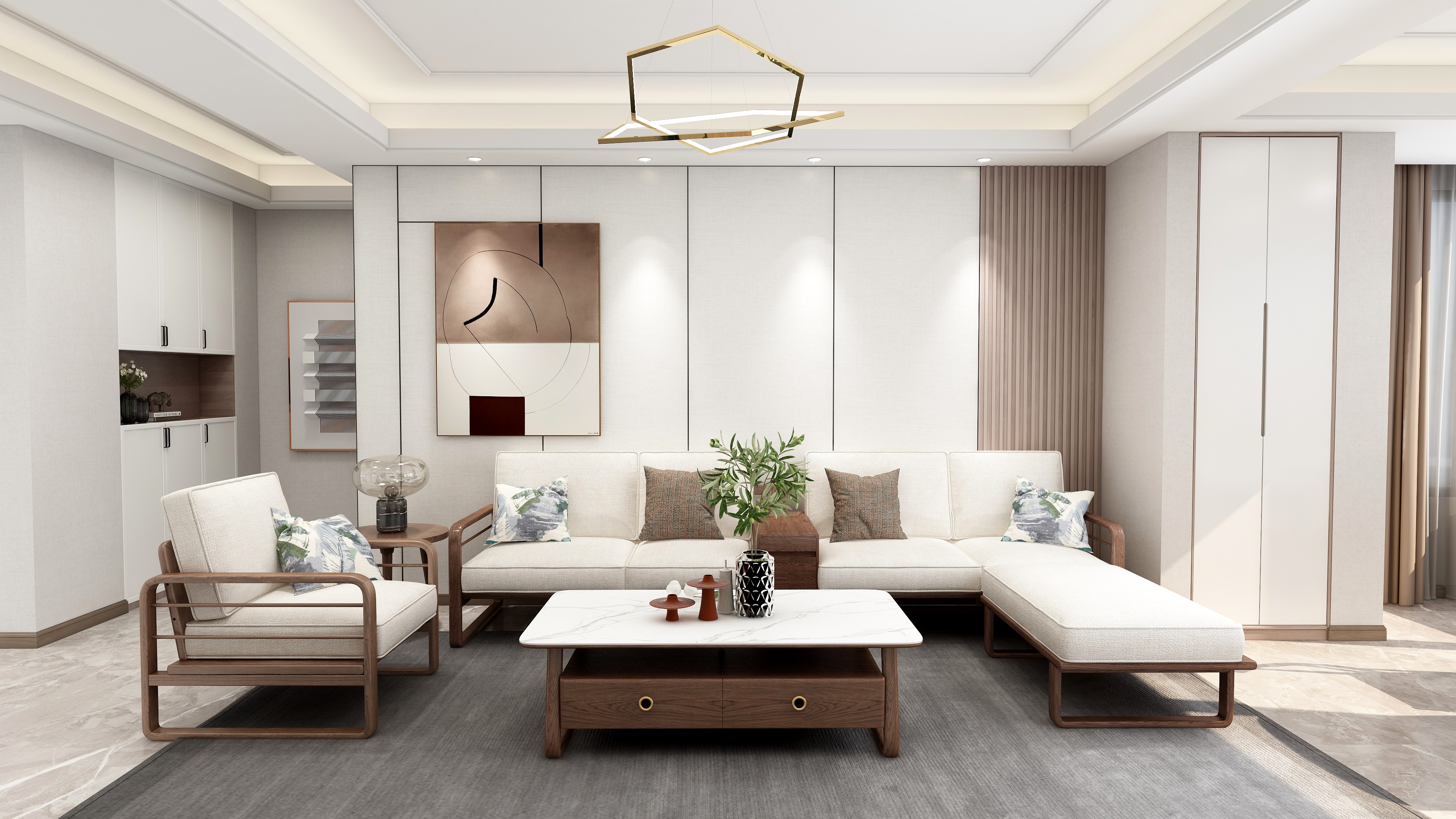 现代简约风-176平全屋-装修设计方案