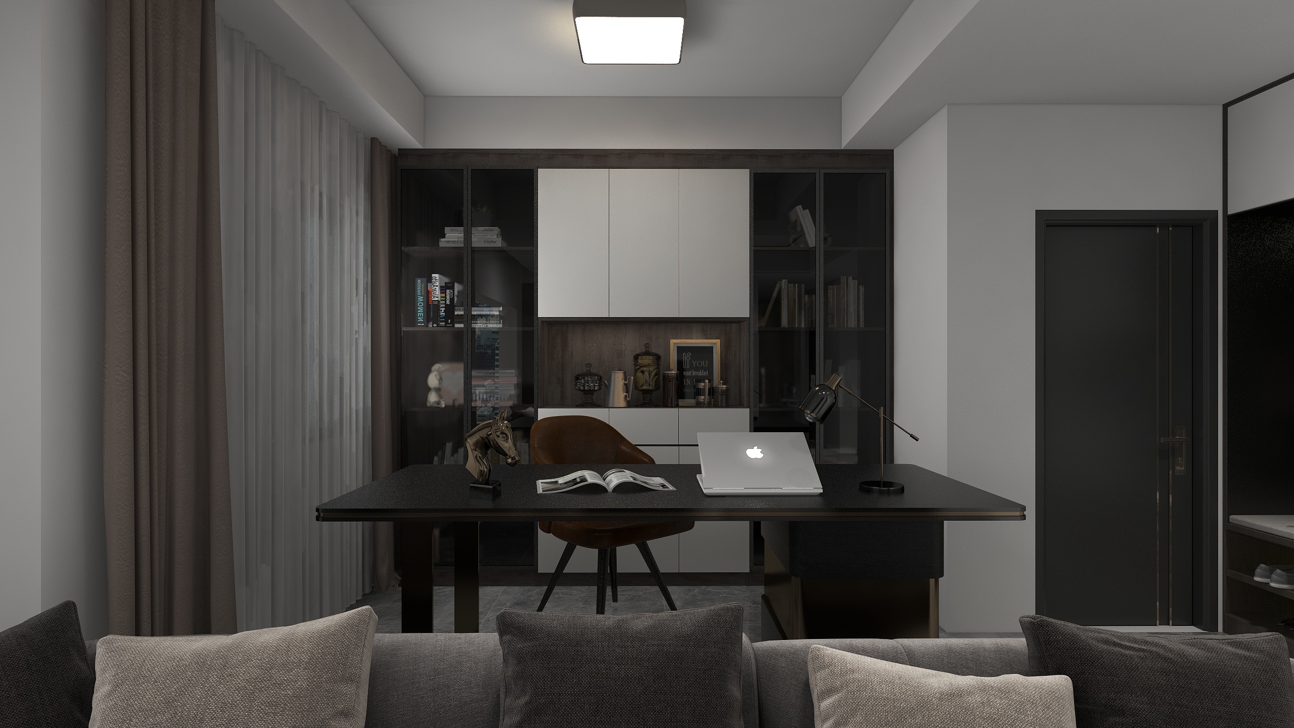 Coastlines-旭辉江山6座1601-装修设计方案