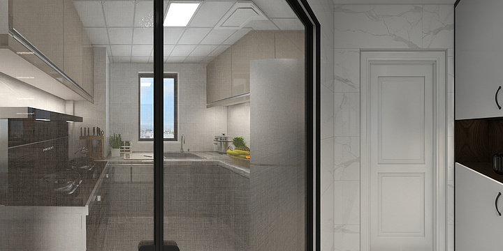 傅淑仁-2栋802-现代-装修设计方案