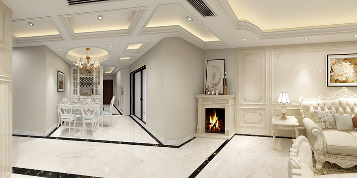 装饰设计张丹-三室两厅E3奇数层-装修设计方案