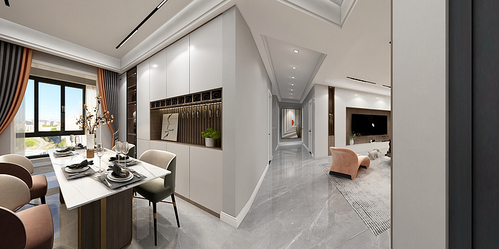 N一M全案设计-怡和雅苑22-703-装修设计方案