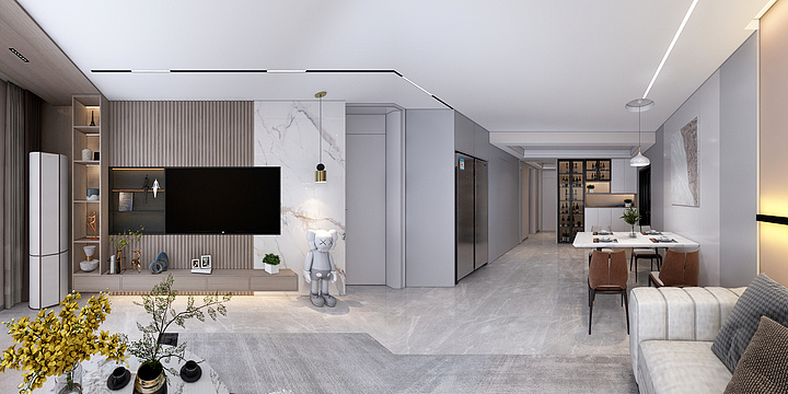 室内设计师刘宇-海城阳光7-1-802-装修设计方案