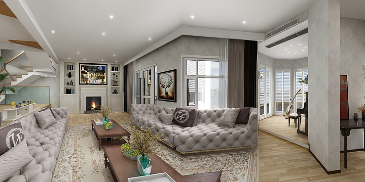 翼生-银泰花园(2).dwg-副本-装修设计方案