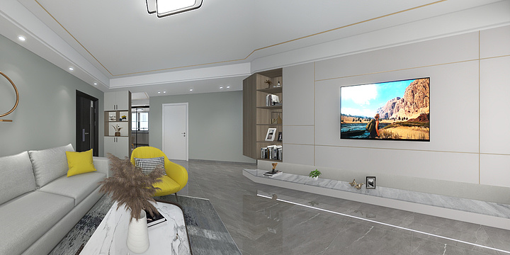 云川文创设计-东临府10栋503.dwg-装修设计方案